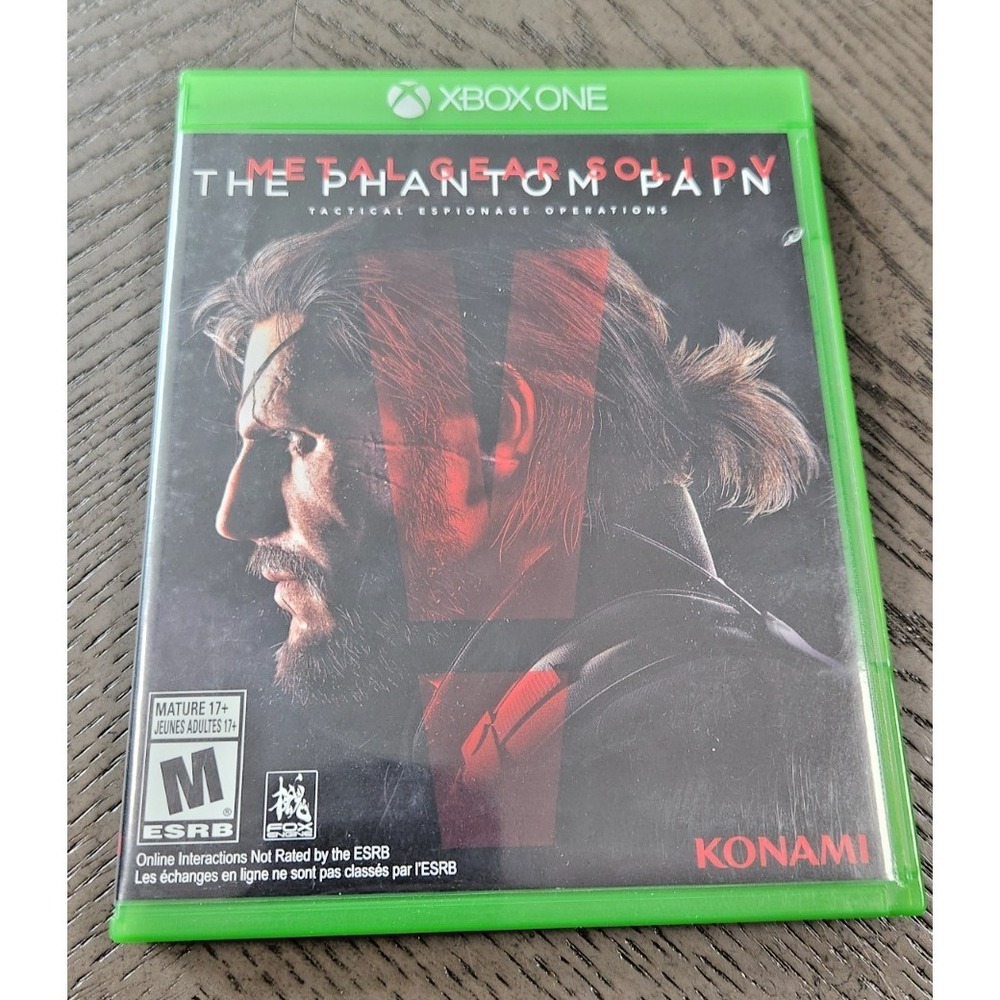 Xbox One Metal Gear‎ Solid V The Phantom Pain Konami Action Game Disc